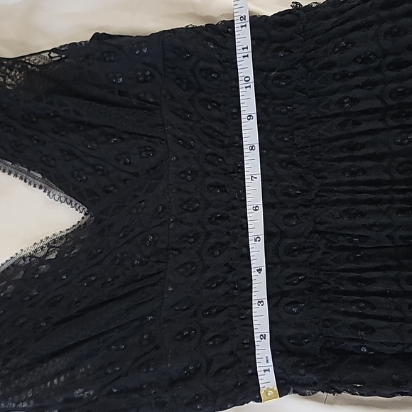 Studio M Black Lace Sleeveless Dress w/Lining Sz. M - Picture 9 of 9